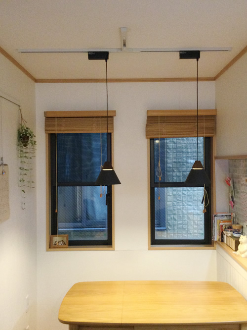 東京都北区にお住いのF様宅 ダイニングスペース – てるくにでんき 照明